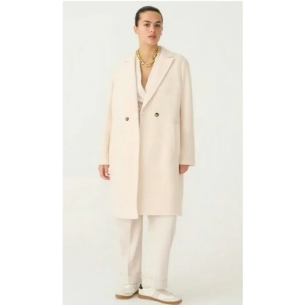 J.Crew Daphne Topcoat in Italian Boiled Wool